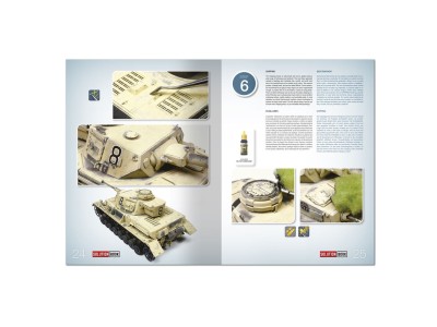 SOLUTION BOOK 19 - How to Paint WWII German D.A.K .Vehicles - (Multilingual) 