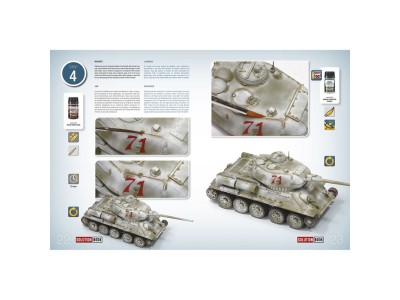 SOLUTION BOOK 20 - How to Paint WWII Soviet Winter Vehicles - (Multilingual) 