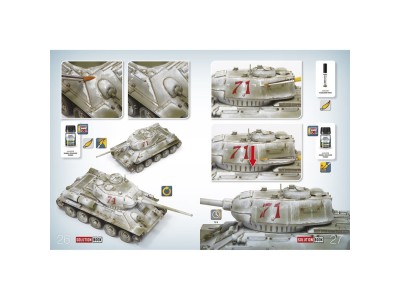 SOLUTION BOOK 20 - How to Paint WWII Soviet Winter Vehicles - (Multilingual) 