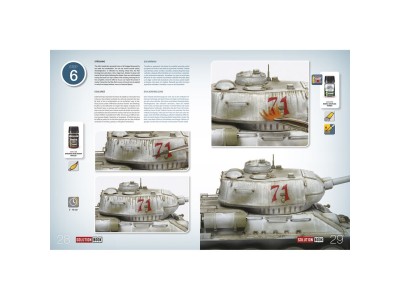 SOLUTION BOOK 20 - How to Paint WWII Soviet Winter Vehicles - (Multilingual) 