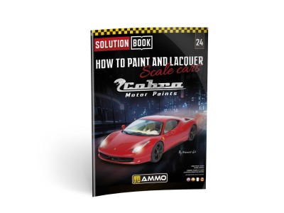 SOLUTION BOOK 24 - How to Paint and Lacquer Scale Cars (English, Castellano, Francais, Deutsch) 