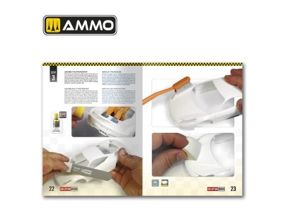 SOLUTION BOOK 24 - How to Paint and Lacquer Scale Cars (English, Castellano, Francais, Deutsch) 