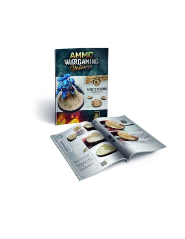 AMMO WARGAMING UNIVERSE Book 01 - Remote Deserts (English, Castellano, Polski) 