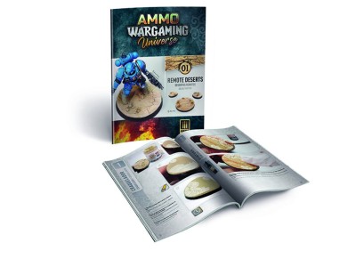 AMMO WARGAMING UNIVERSE Book 01 - Remote Deserts (English, Castellano, Polski) 