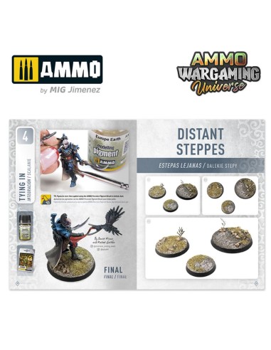AMMO WARGAMING UNIVERSE Book 02 - Distant Steppes (English, Castellano, Polski) 