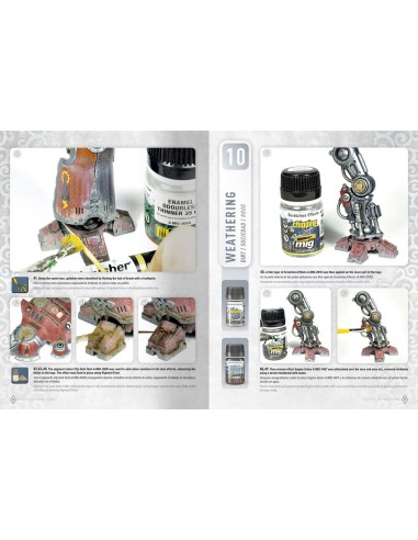 AMMO WARGAMING UNIVERSE Book 03 - Weathering Combat Armour (English, Castellano, Polski) 