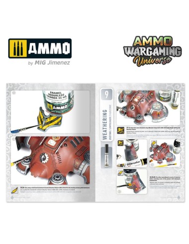 AMMO WARGAMING UNIVERSE Book 03 - Weathering Combat Armour (English, Castellano, Polski) 