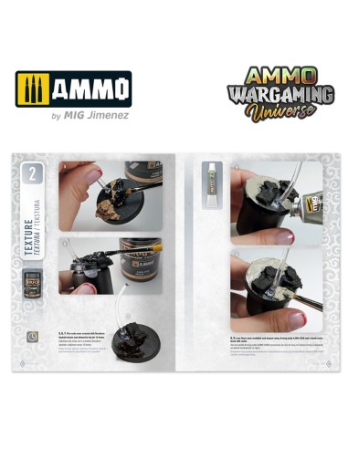 AMMO WARGAMING UNIVERSE Book 04 - Volcanic Soils (English, Castellano, Polski) 