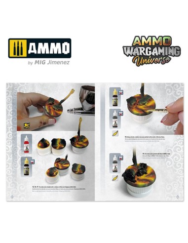 AMMO WARGAMING UNIVERSE Book 04 - Volcanic Soils (English, Castellano, Polski) 
