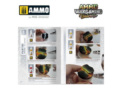 AMMO WARGAMING UNIVERSE Book 04 - Volcanic Soils (English, Castellano, Polski) 