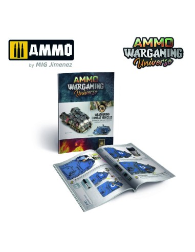 AMMO WARGAMING UNIVERSE Book 06 - Weathering Combat Vehicles (English, Castellano, Polski) 