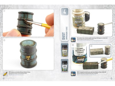 AMMO WARGAMING UNIVERSE Book 06 - Weathering Combat Vehicles (English, Castellano, Polski) 