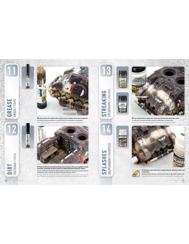 AMMO WARGAMING UNIVERSE Book 06 - Weathering Combat Vehicles (English, Castellano, Polski) 