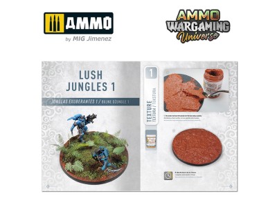 AMMO WARGAMING UNIVERSE Book 07 - Lush Jungles (English, Castellano, Polski) 