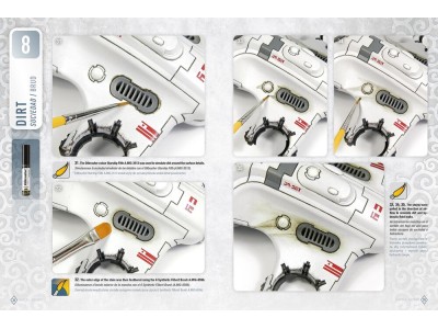 AMMO WARGAMING UNIVERSE Book 08 - Aircraft and Spaceship Weathering (English, Castellano, Polski) 