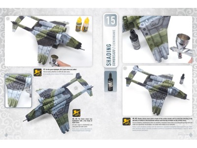 AMMO WARGAMING UNIVERSE Book 08 - Aircraft and Spaceship Weathering (English, Castellano, Polski) 