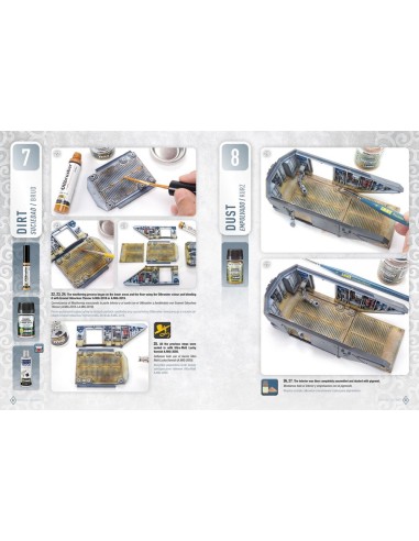 AMMO WARGAMING UNIVERSE Book 08 - Aircraft and Spaceship Weathering (English, Castellano, Polski) 