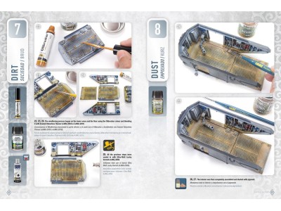 AMMO WARGAMING UNIVERSE Book 08 - Aircraft and Spaceship Weathering (English, Castellano, Polski) 