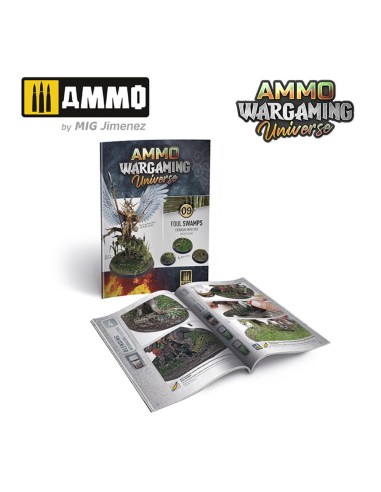 AMMO WARGAMING UNIVERSE Book 09 - Foul Swamps (English, Castellano, Polski) 