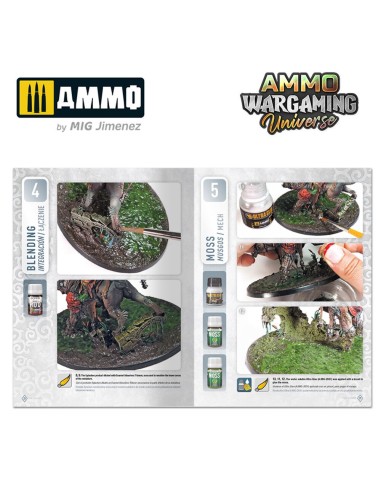 AMMO WARGAMING UNIVERSE Book 09 - Foul Swamps (English, Castellano, Polski) 