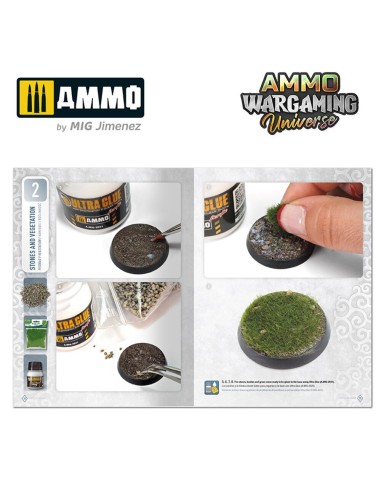 AMMO WARGAMING UNIVERSE Book 10 - Fertile Meadows (English, Castellano, Polski) 