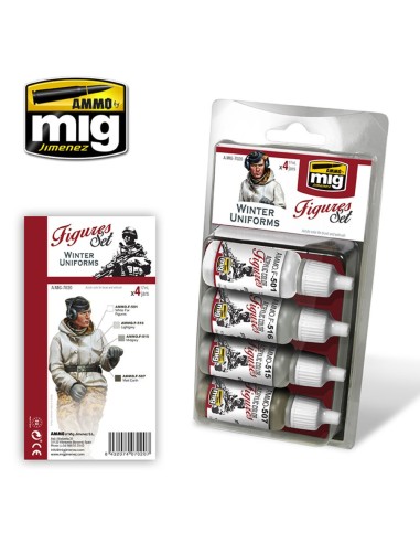 Winter Uniforms Figures Set 