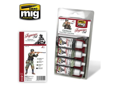 German Field Grey Uniforms Figures Set 