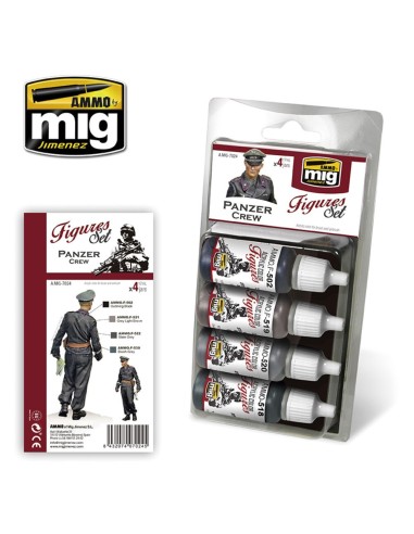 Panzer Crew Figures Set 