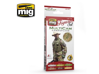 Multicam Camouflage Figures Set 