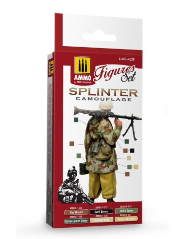 Splinter Camouflage Figures Set 