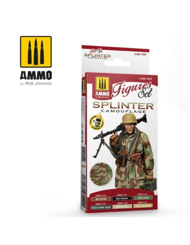 Splinter Camouflage Figures Set 