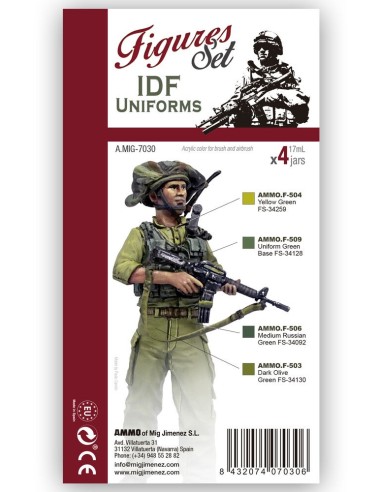 IDF Uniforms Figures Set 