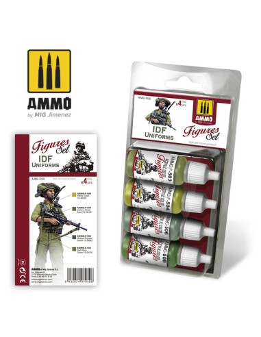 IDF Uniforms Figures Set 