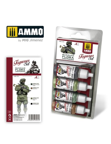 Russian Flora Uniforms Figures Set 