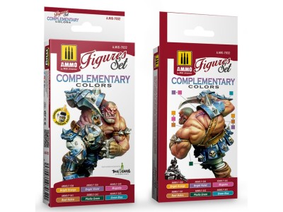Complementary Colors Figures Set 
