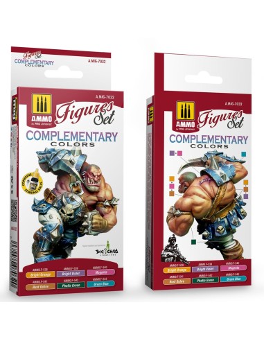 Complementary Colors Figures Set 