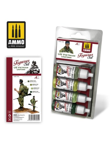 US Vietnam Uniform Figures Set 