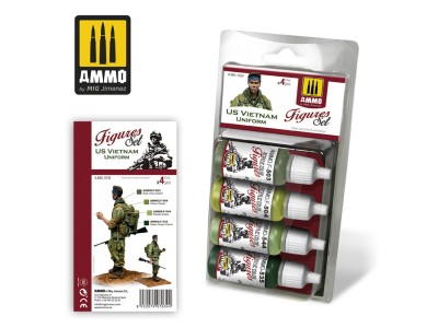 US Vietnam Uniform Figures Set 