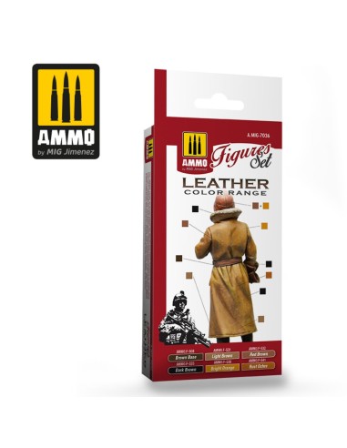 Leather Figures Set 