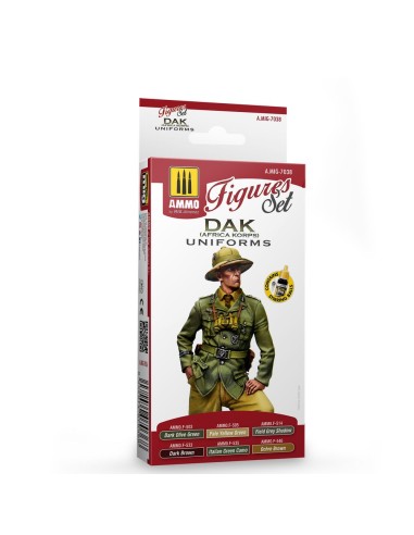 DAK Uniforms (Africa Korps) Figures Set 