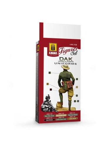 DAK Uniforms (Africa Korps) Figures Set 