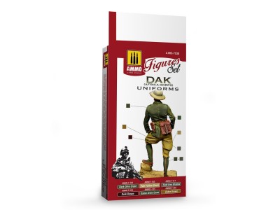 DAK Uniforms (Africa Korps) Figures Set 