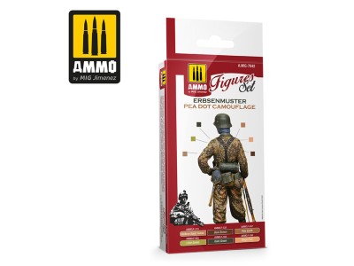 Erbsenmuster Pea Dot Camouflage Figures Set 