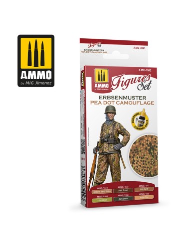 Erbsenmuster Pea Dot Camouflage Figures Set 