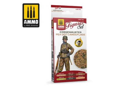 Erbsenmuster Pea Dot Camouflage Figures Set 