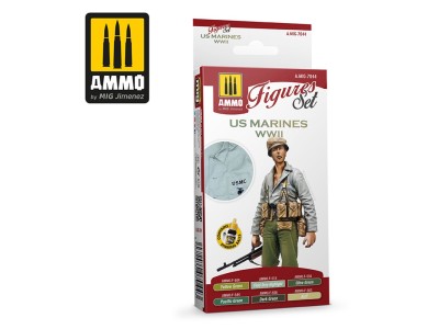 US Marines WWII Figures Set 