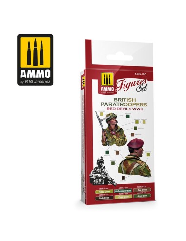 British Paratroopers Red Devils WWII 