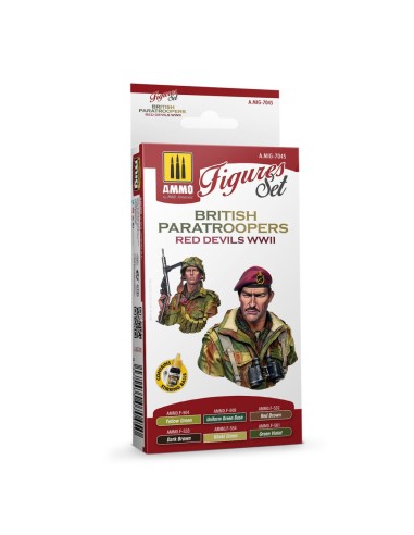 British Paratroopers Red Devils WWII 