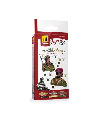 British Paratroopers Red Devils WWII 