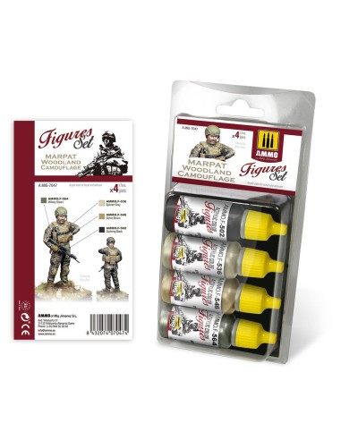 Marpat Woodland Camouflage Figures Set 